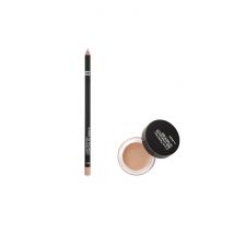 The Saem - Cover Perfection Pot Concealer - #2 Rich Beige (1ea) + Concealer Pencil - 1.4g - 2.0 Rich Beige (1ea) Set