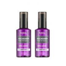 KUNDAL - Macadamia Hair Serum - 100ml - DUO Set - Amber Vanilla