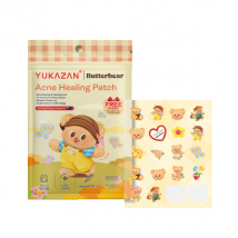 YUKAZAN - Patch hydrocolloïde Butterbear pour soigner l'acné - 20pièces - Garden