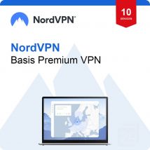 NordVPN Basis Premium VPN 10 Dispositivos 1 Ano