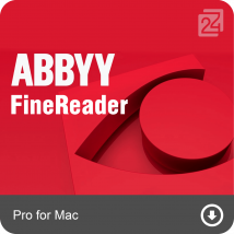 ABBYY FineReader Pro, 1 Usuário, MAC, Versão completa, Download