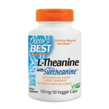 Pamięć i Koncentracja L-teanina Doctor's Best L-Theanine 150mg 90vkaps