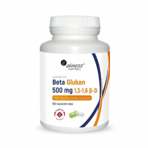 Wsparcie Odporności Beta Glukan Aliness Beta Glukan 500mg 100vkaps