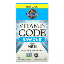 Witaminy i Minerały dla Mężczyzn Garden Of Life Vitamin Code Raw One for Men 30vkaps