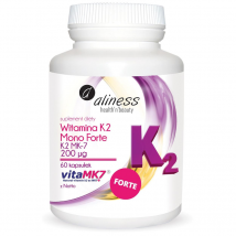 Witaminy K Aliness Witamina K2 mono forte 200ug 60kaps