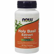 Wsparcie Odporności Now Foods Holy Basil Extract 500mg 90kaps