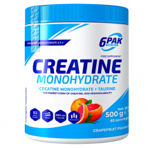 Kreatyna Monohydrat 6PAK Creatine Monohydrate 500g