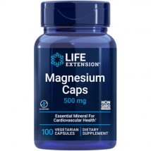 Minerały Magnez Life Extension Magnesium 500mg 100vkaps