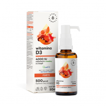 Witaminy D Aura Herbals Witamina D3 4000IU MCT Liquid 50ml