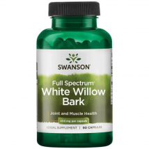 Regeneracja Stawów Kora Wierzby Białej Swanson White Willow Bark 400mg 90kaps