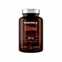 Suplement Energetyczny Kofeina Essensey Kofeina 200mg 120kaps