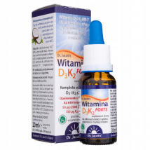 Witaminy D + K Dr. Jacob's D3K2 Forte 20ml