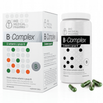 Witaminy B Bio Medical Pharma B-Complex 60kaps