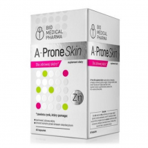 Wsparcie Włosów, Skóry, Paznokci Kompleks Bio Medical Pharma A-Prone Skin 60kaps