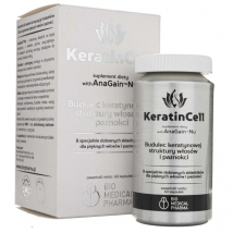 Wsparcie Włosów, Skóry, Paznokci Kompleks Bio Medical Pharma Keratin Cell 60kaps