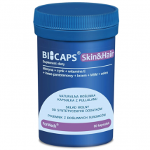 Wsparcie Włosów, Skóry, Paznokci Kompleks Formeds Bicaps Skin&Hair 60kaps