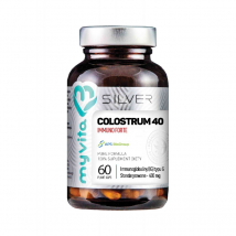 Wsparcie Odporności Kolostrum MyVita Silver Colostrum 40 Immuno Forte 60kaps