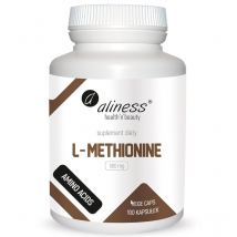 Detoks L-Metionina Aliness L-Methionine 500mg 100vkaps