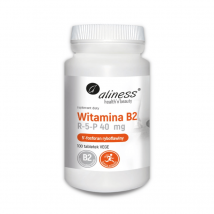 Witamina B Aliness Witamina B2 R-5-P (ryboflawina) 40mg 100tab