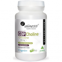 Pamięć i Koncentracja Cytykolina Aliness CDP Choline 250mg 60vkaps