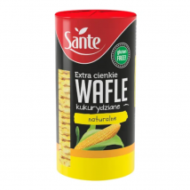 Zdrowa Żywność Wafle Sante Extra Cienkie Wafle Kukurydziane 120g