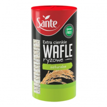 Zdrowa Żywność Wafle Sante Extra Cienkie Wafle Ryżowe Naturalne 110g