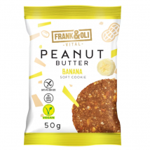 Zdrowa Żywność Ciastka Frank&Oli Soft Cookie Peanut Butter Banana 50g