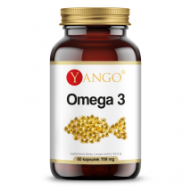 Kwasy Tłuszczowe Omega + E Yango Omega 3 500mg 60kaps