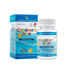 Kwasy Tłuszczowe dla Dzieci Nordic Naturals Children's DHA 250mg 90softgels