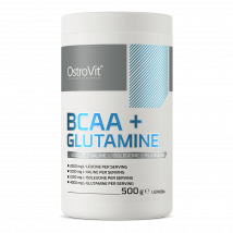 Aminokwasy BCAA + Glutamina Ostrovit Supreme Pure BCAA + Glutamine 500g