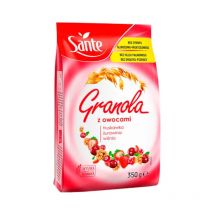 Zdrowa Żywność Zamiennik Śniadania Sante Granola Owocowa 350g