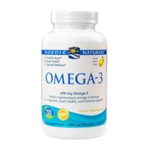 Kwasy Tłuszczowe Omega Nordic Naturals Omega-3 690mg 120softgels Cytrynowy