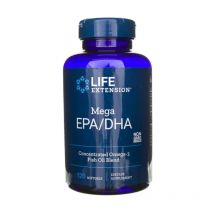 Kwasy Tłuszczowe Omega Life Extension Mega EPA/DHA 120softgels