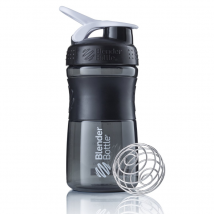Akcesoria Shaker Blender Bottle Shaker 590ml Black/White