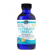 Kwasy Tłuszczowe Omega Nordic Naturals Ultimate Omega 2840mg 237ml Cytrynowy