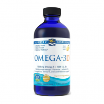 Kwasy Tłuszczowe Omega + D Nordic Naturals Omega 3D 1560mg 237ml Cytrynowy