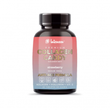 Regeneracja Stawów Kompleks Intenson Premium Collagen Candy 60tab Truskawkowy