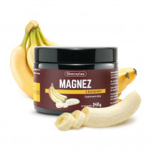 Minerały Magnez Skoczylas Magnez z Bananem 240g
