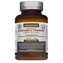Wsparcie Odporności Kompleks Singularis Curcumin C3+ Bioperine + Kurkuma 70kaps