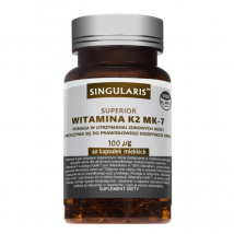 Witamina K Singularis Witamina K2 MK7 60kaps