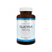 Aminokwasy Glicyna Medverita 800mg L-Glicyna 100kaps