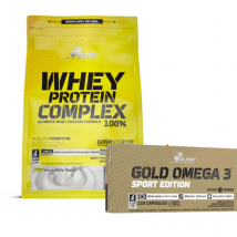 Zestaw Olimp WPC 100% 700g + Omega3 120 kaps