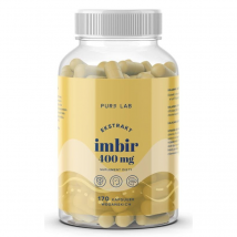 Wsparcie Odporności Ekstrakt z Imbiru Aura Herbals Ekstrakt z Imbiru 400mg 170kaps