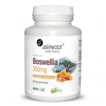 Regeneracja Stawów Kadzidłowiec Aliness Boswellia 350 mg 100vkaps