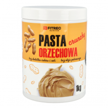 Zdrowa Żywność Pasta Orzechowa FITREC Pasta Orzechowa Crunchy 1kg