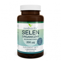 Minerały Selen MEDVERITA Selen Organiczny 60kaps