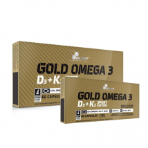 Wielopak 2x Olimp Gold Omega 3 D3+K2 Sport 60kaps