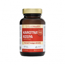 Wsparcie Włosów, Skóry, Paznokci NutriTab Elite Karotna Rzepa 60tab