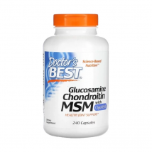 Regeneracja Stawów Kompleks Doctor's Best Glucosamine Chondroitin MSM 240kaps