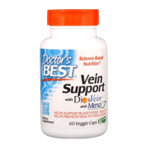 Serce i Układ Krążenia Diosmina Doctor's Best Vein Support DiosVein and MenaQ7 60vkaps